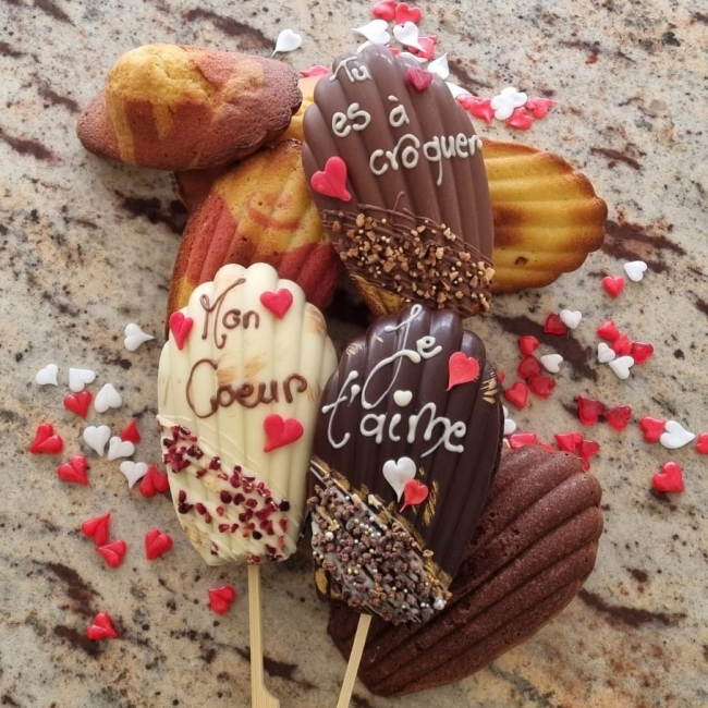 Madeleines St-Valentin