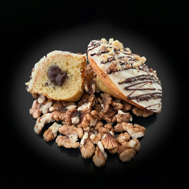 Madeleine de mars: Praliné noix